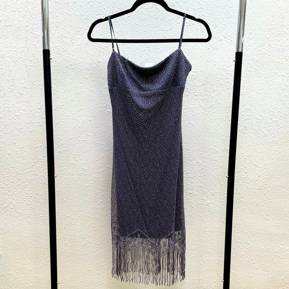 vintage purple dress